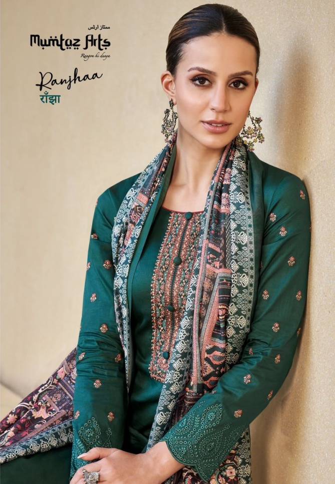 Ranjhaa By Mumtaz Designer Dress Material Catalog